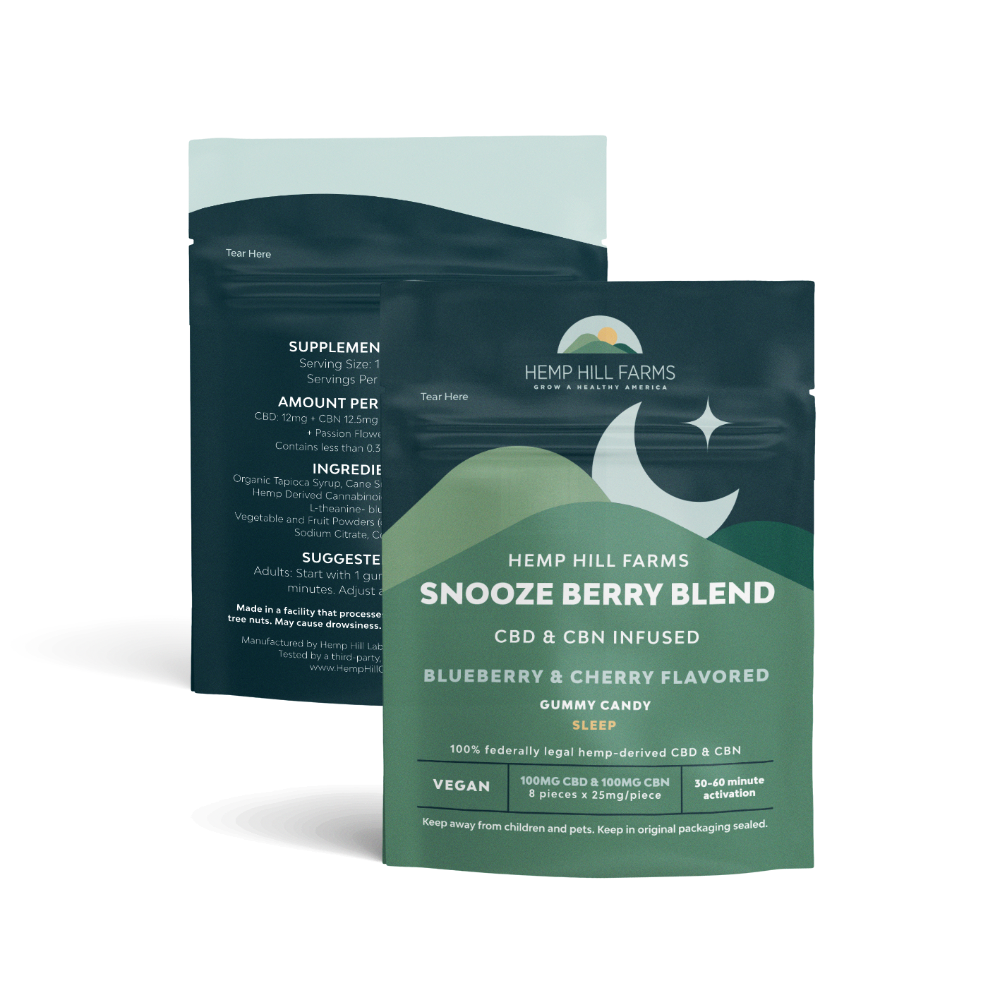 SOLD OUT - Snooze Berry Blend CBD/CBN Gummies